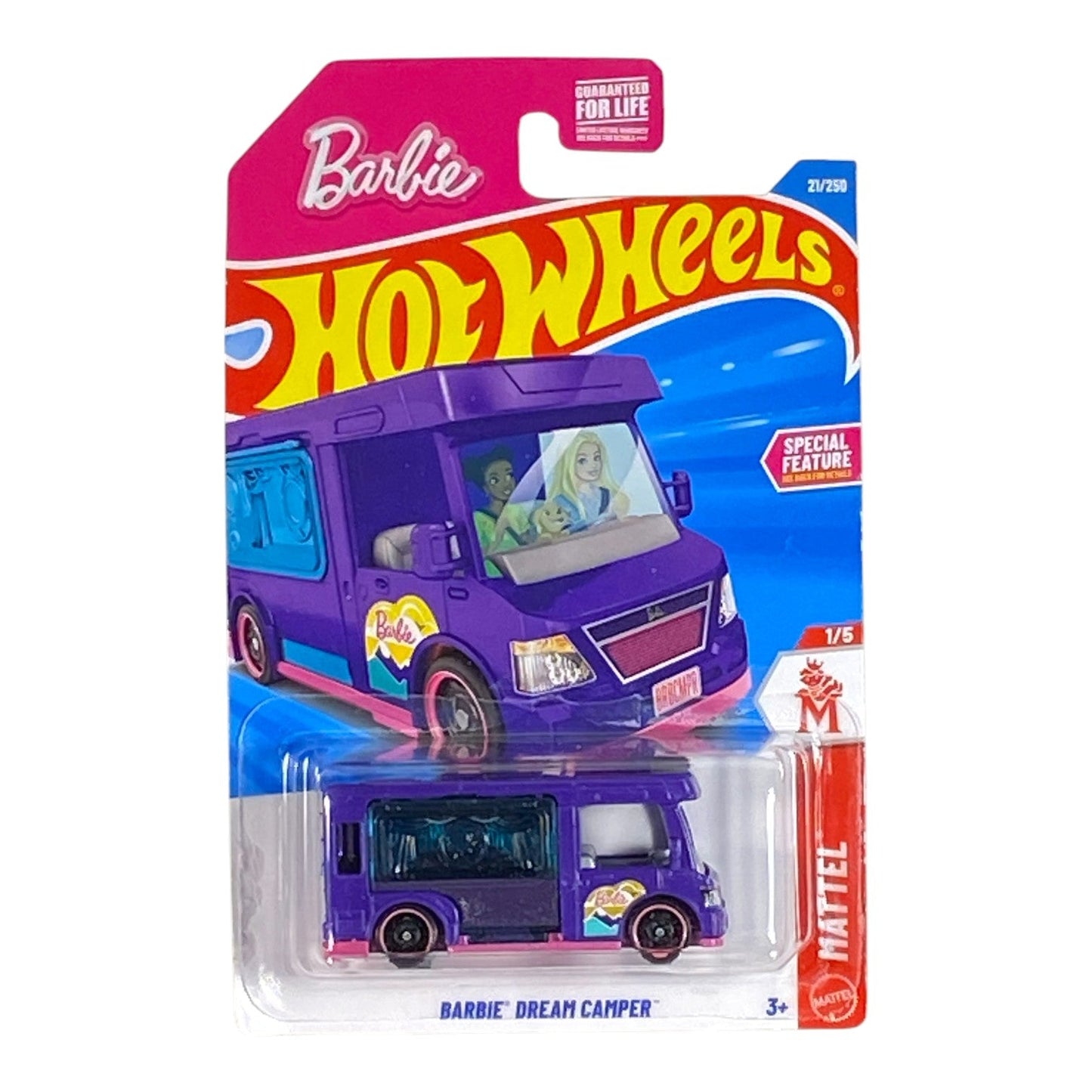 Hot Wheels Barbie Dream Camper | Mattel Series 1/5
