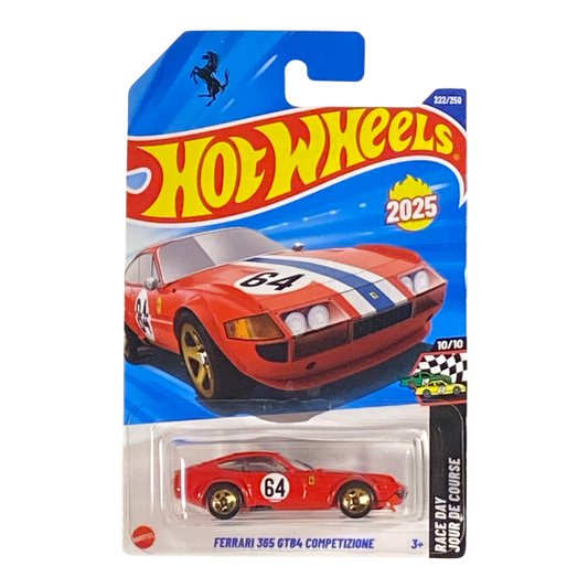 Hot Wheels Ferrari 365 GTB4 Competizione - Race Day / Jour De Course Series 10/10