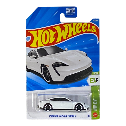 Hot Wheels Porsche Taycan Turbo S - HW EV Series 3/10