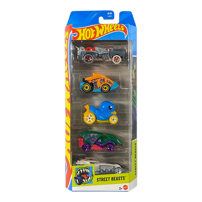 Hot Wheels 5 Pack Set | Street Beasts