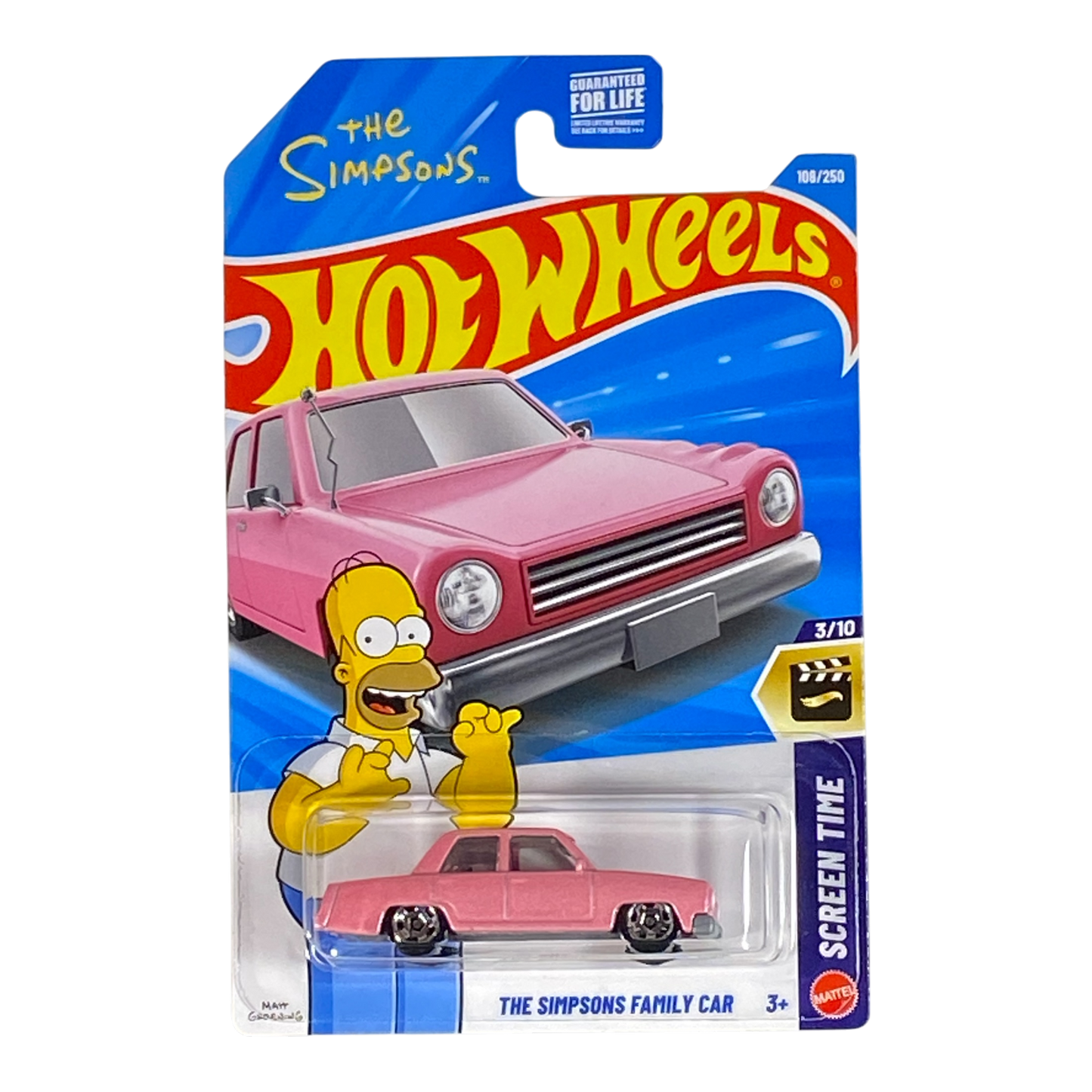 Hot Wheels Simpsons Family Car | Screen Time Series 3/10
