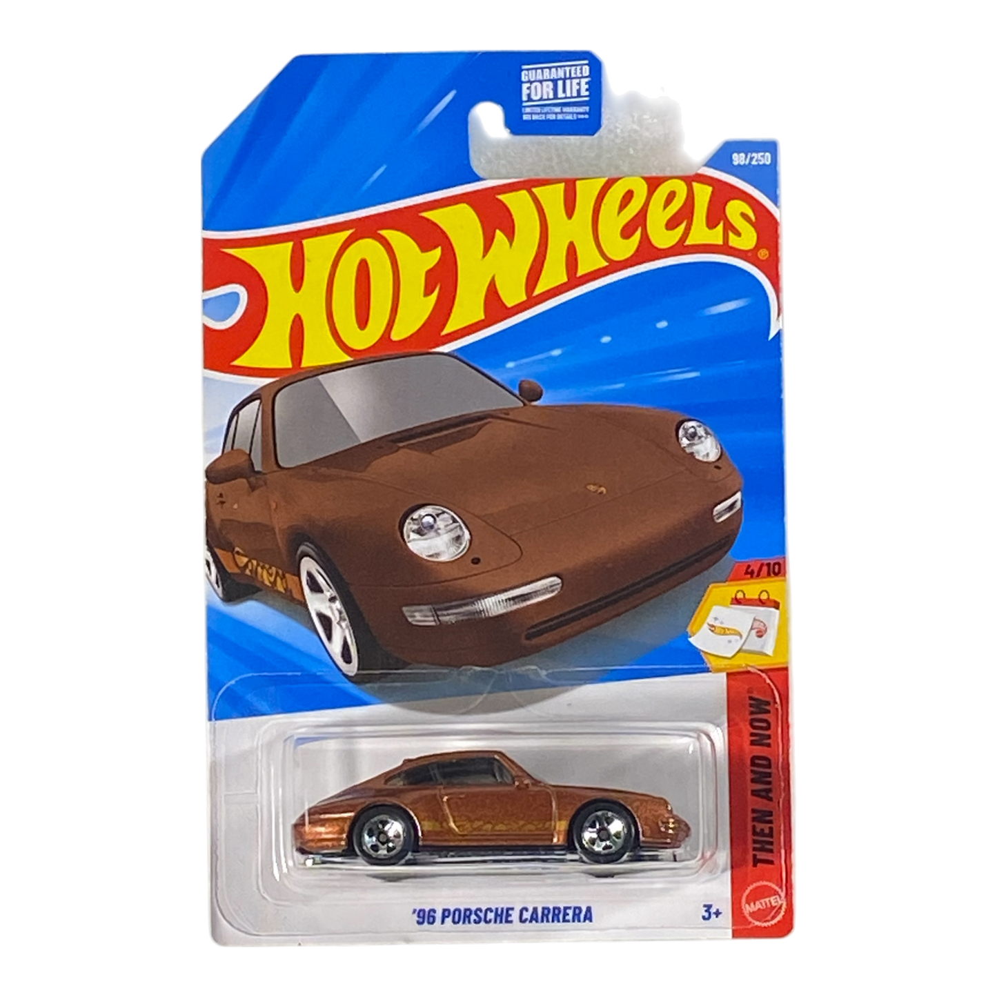 Hot Wheels ’96 Porsche Carrera Then & Now 4/10
