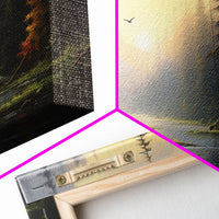 Forest Wall Art, Trees Art Print, Sunset Art, Forest Wall Art, Canvas Print, Wall Art, 3 Piece Wall Art, Dorm Room Art, Ranch House Decor