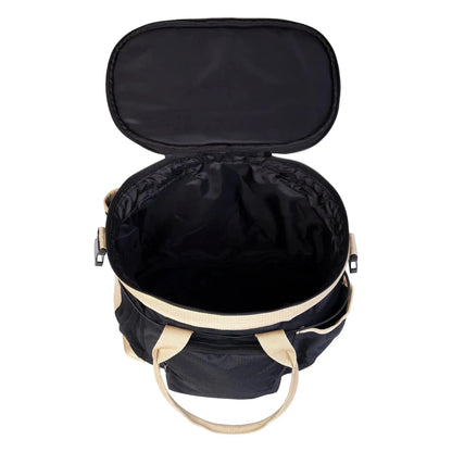 Huntley Equestrian Deluxe Grooming Bag, Brown