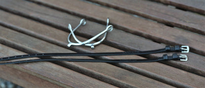Huntley Equestrian Premium English Leather Spur Straps