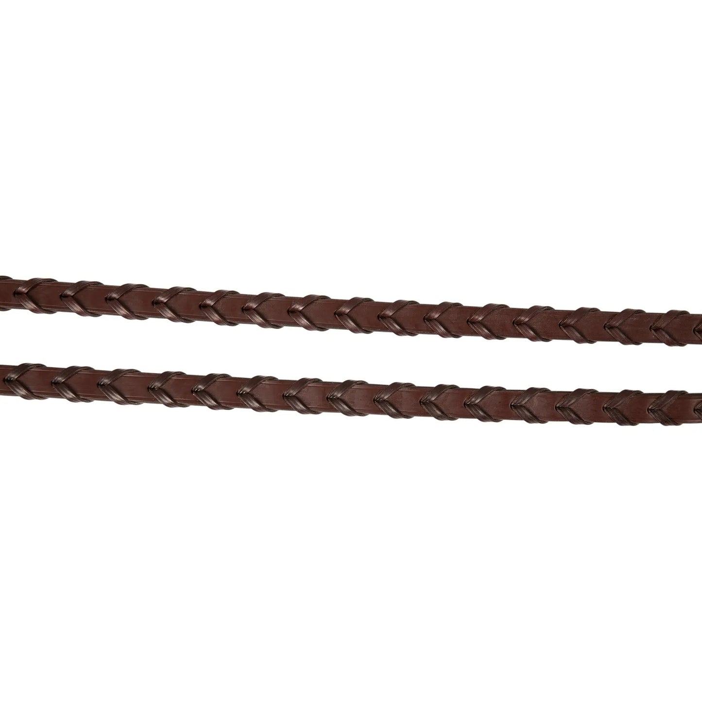Huntley Equestrian Sedgwick Fancy Stitched Square Raised Laced Reins