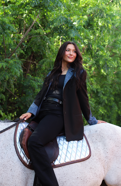 Jump Saddle Pad | Chrome