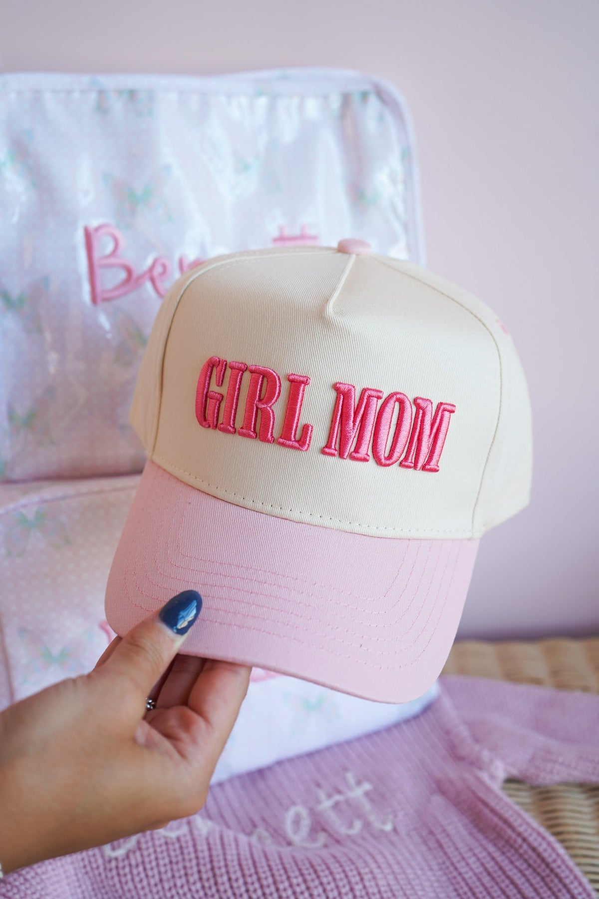 Personalized Mom Trucker Hat