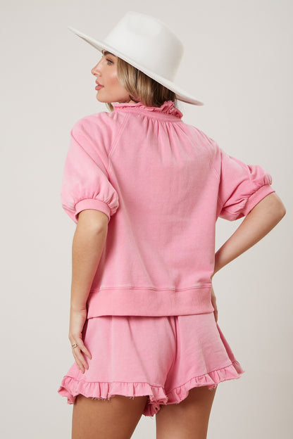 Baby Pink Bermuda Yacht Set
