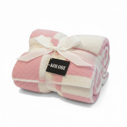 Dream Blanket - Pink Checker