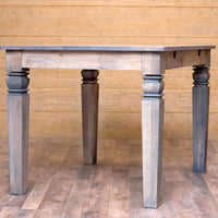 Square Farmhouse Dining Table with Java legs