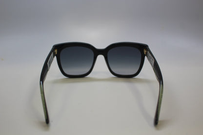 Gucci GG0034SN-002 54 mm Women’s Sunglasses – Black Acetate Frame with Grey Gradient Lenses | Authentic Luxury Eyewear