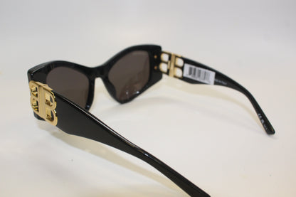 Balenciaga BB0287S-001 Women’s Sunglasses – Recycled Acetate, 55mm