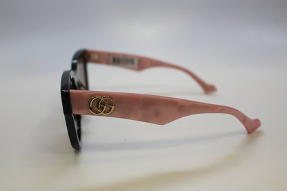 Gucci GG0998S-005 52 Women’s Sunglasses | Black/Pink Pearl Frame | Authentic Luxury (UPC 889652356174)