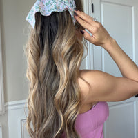 Faith Floral Bandana Headband Hair Scarf