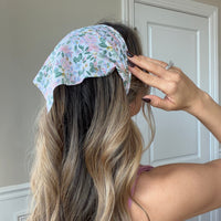 Faith Floral Bandana Headband Hair Scarf