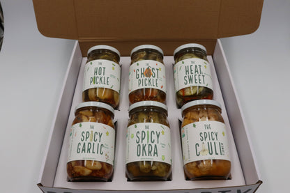 6 Jars Gift Box - Pickles Gift for Pickle Lovers