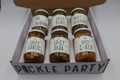 6 Jar Subscription Box - Pickles by Evergreen and Market