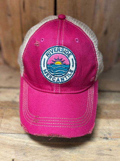 Customize  Beach Scene Snapback Hat