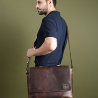 Genuine Sitka Leather Laptop Bag