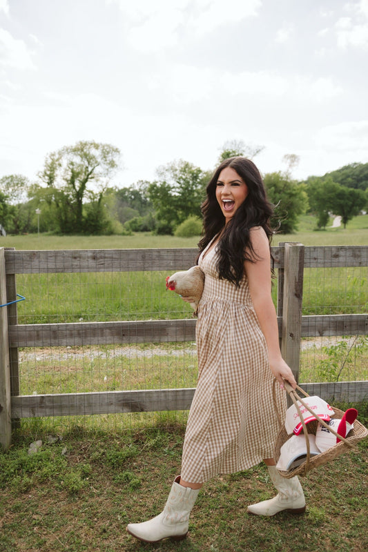 Made in America - Red Stripe Vintage Trucker Hat