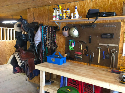 Loudoun English & Western Horse Saddle Storage Rack
