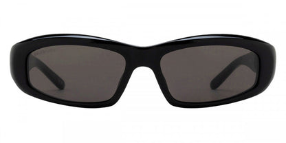 BALENCIAGA BB0408S-001 58 SUNGLASS MAN RECYCLED ACE