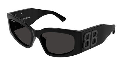Balenciaga BB0321S-001 Women’s Sunglasses – Recycled Acetate, 57mm