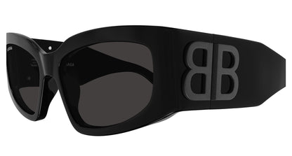 Balenciaga BB0321S-001 Women’s Sunglasses – Recycled Acetate, 57mm
