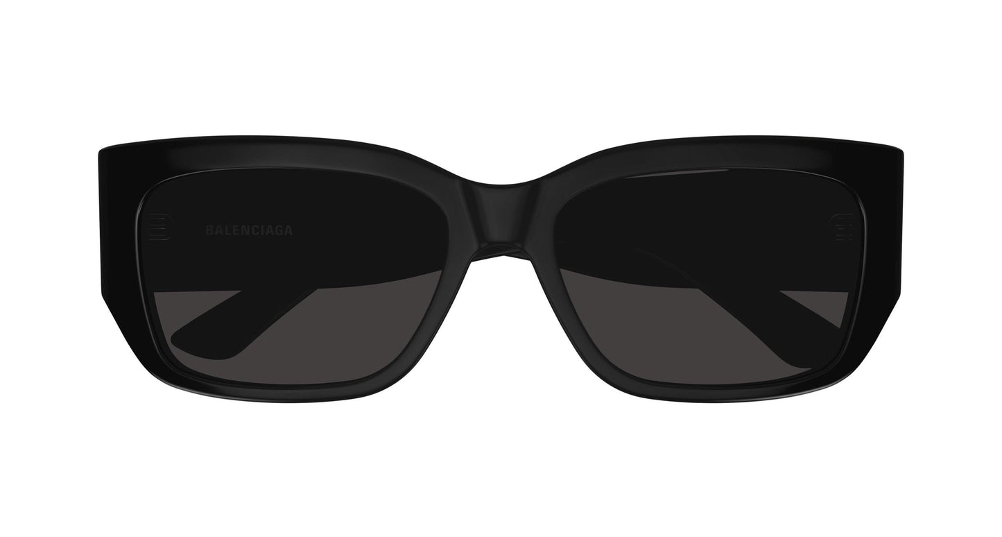 Balenciaga BB0331SK-001 Unisex Sunglasses – Recycled Acetate, 56mm