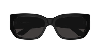 Balenciaga BB0331SK-001 Unisex Sunglasses – Recycled Acetate, 56mm