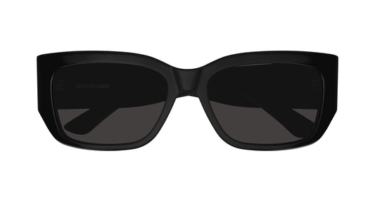 Balenciaga BB0331SK-001 Unisex Sunglasses – Recycled Acetate, 56mm