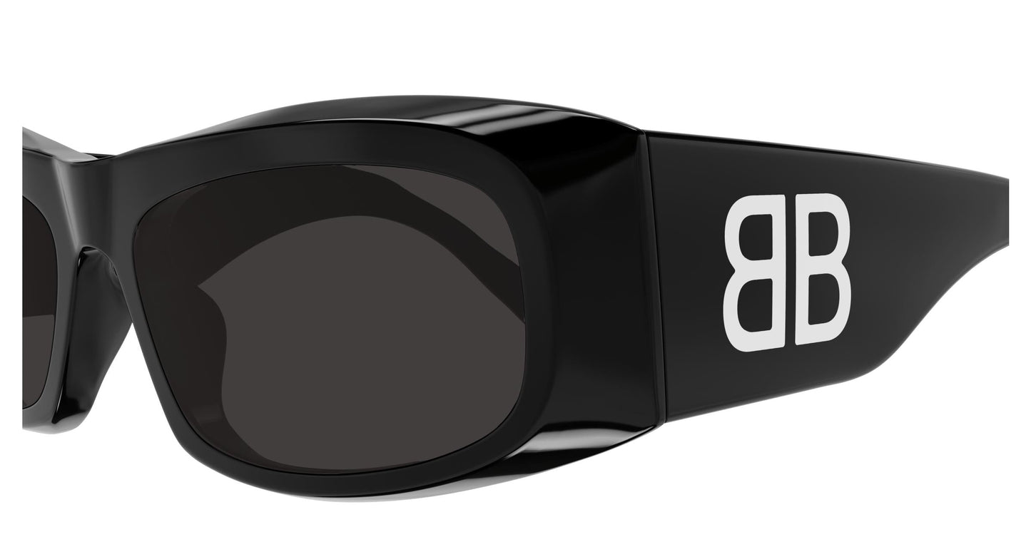 Balenciaga BB0395S-001 Women’s Sunglasses – Recycled Acetate, 60mm