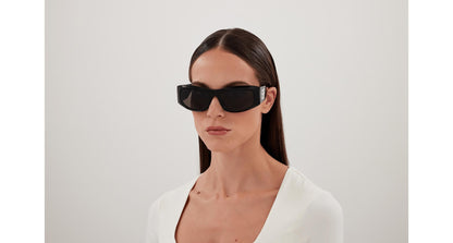 Balenciaga BB0395S-001 Women’s Sunglasses – Recycled Acetate, 60mm
