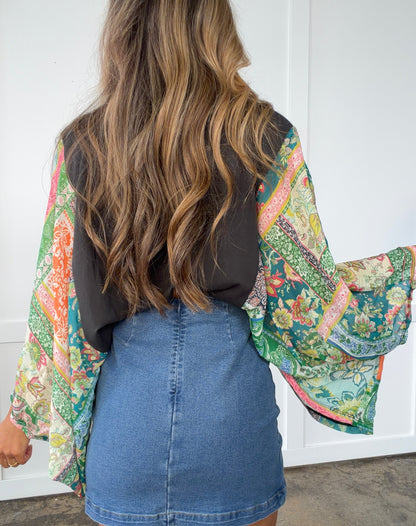 Wild Dreamer Kantha Styled Top