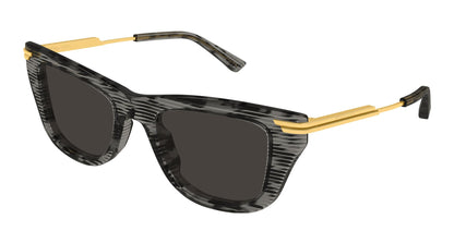 Bottega Veneta BV1369S-003 Women’s Sunglasses – Recycled Acetate, 50mm