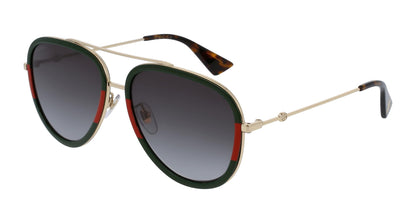 Gucci GG0062S-003 57 SUNGLASS unisex WOMAN METAL