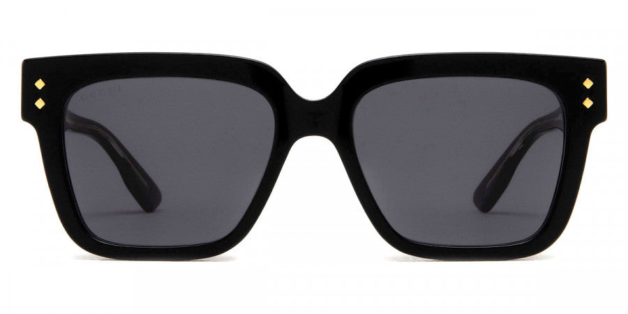 Gucci GG1084S‑001  54 Men’s Sunglasses | Black Acetate Metal Frame | Authentic Luxury (UPC 889652378497)