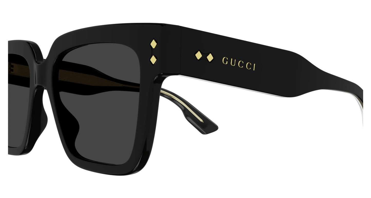 Gucci GG1084S‑001  54 Men’s Sunglasses | Black Acetate Metal Frame | Authentic Luxury (UPC 889652378497)