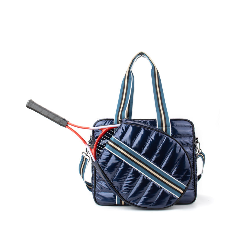 The Brooke | Tennis Puffer Duffel Sport Bag | 6 Colors