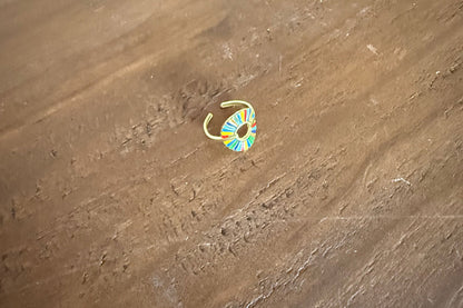 colorful, waterproof summertime ring