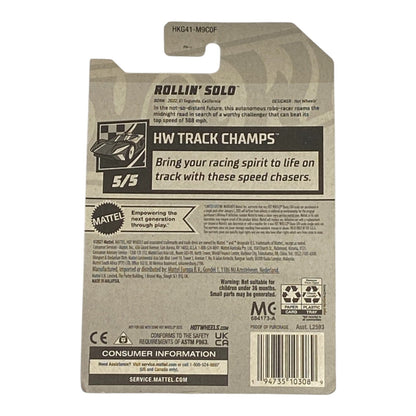 Hot Wheels Rollin' Solo -| Track Champs Series 5/5