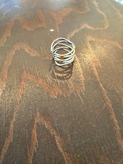 waterproof mixed metal ring