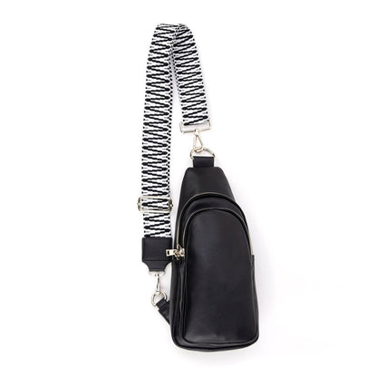 The Arden Sling Bag with Guitar Strap | Black