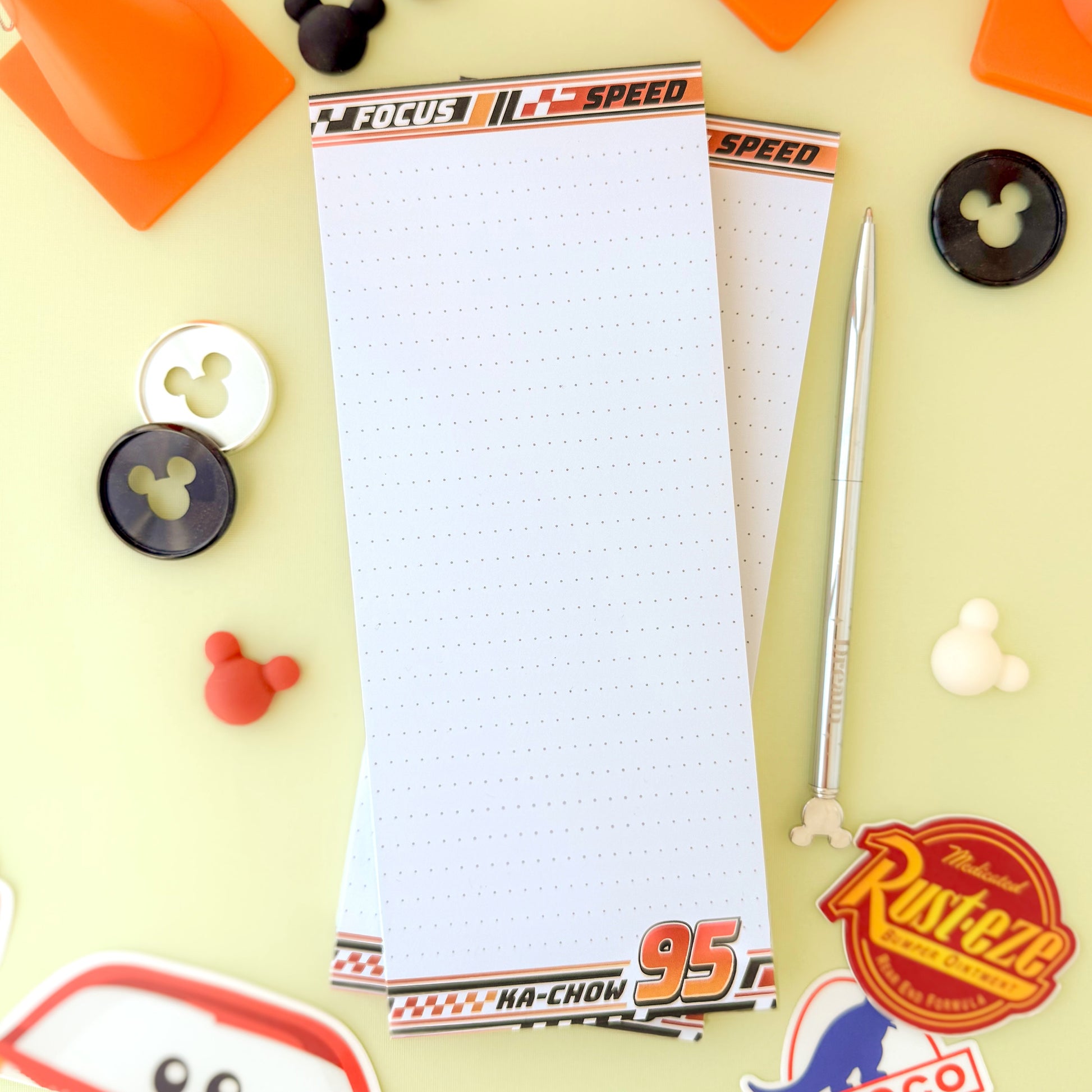 Speed, Focus, Kachow! List Notepad
