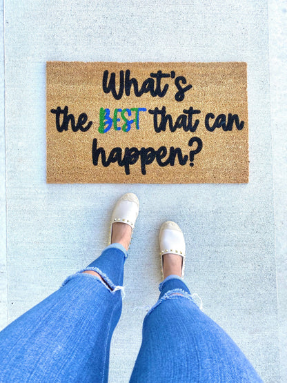 Customize Your Own Doormat