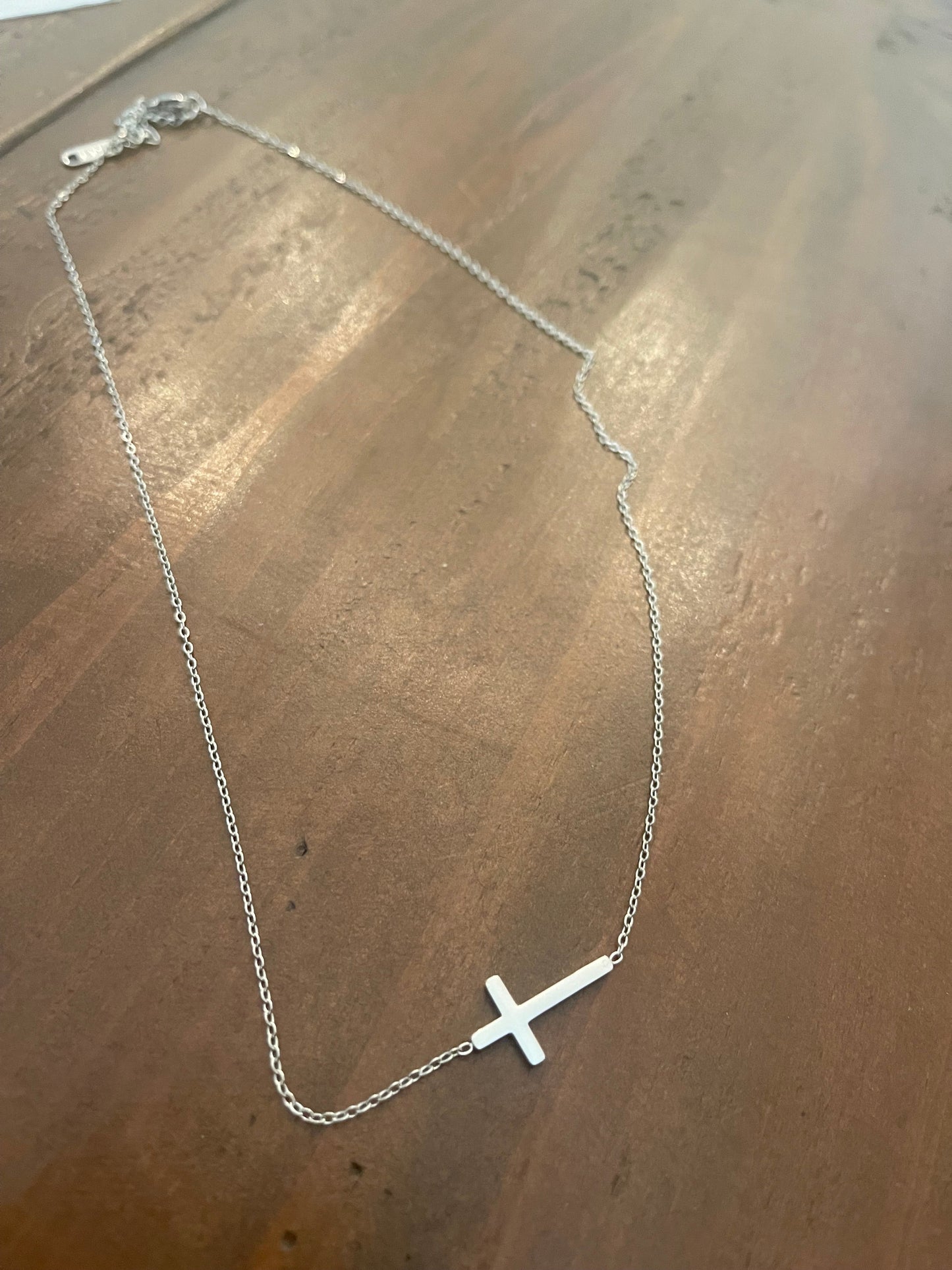 cross connector necklace