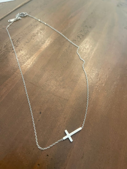 cross connector necklace