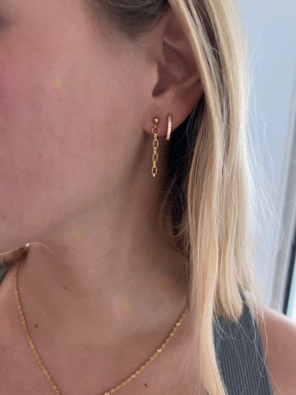 drop chain hoop