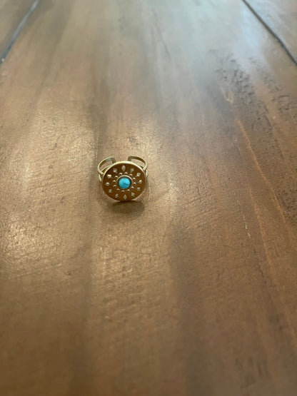 colorful adjustable ring